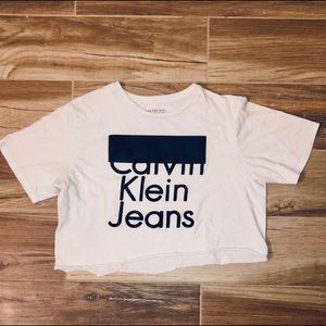 CALVIN KLEIN CROP TOP